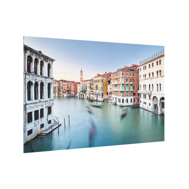 stänkskydd kök glas Grand Canal View From The Rialto Bridge Venice