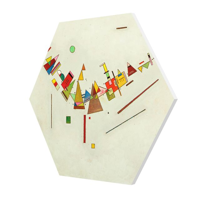 Tavlor abstrakt Wassily Kandinsky - Angular Swing