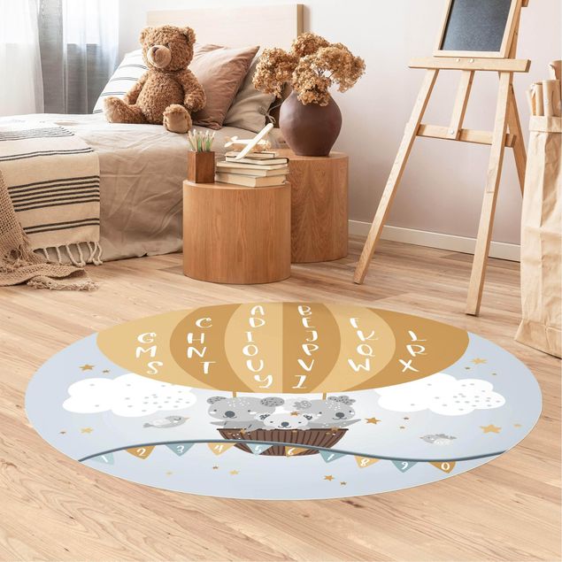 altanmattor Playroom Mat ABC - Learning Easily with Koalas