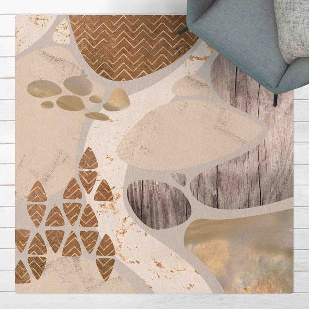 matta abstrakt Abstract Quarry Pastel Pattern