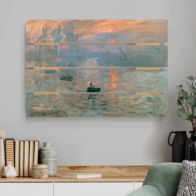 Kök dekoration Claude Monet - Impression (Sunrise)