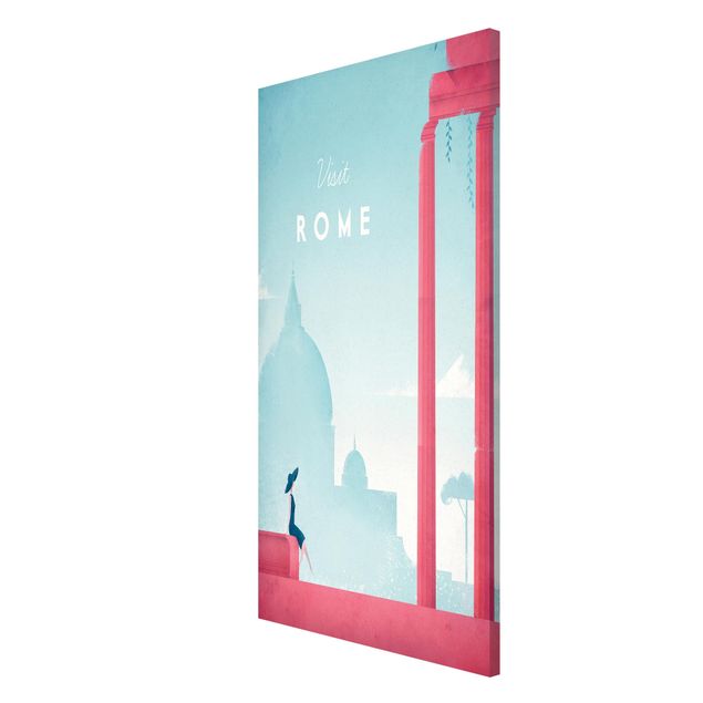 Tavlor arkitektur och skyline Travel Poster - Rome