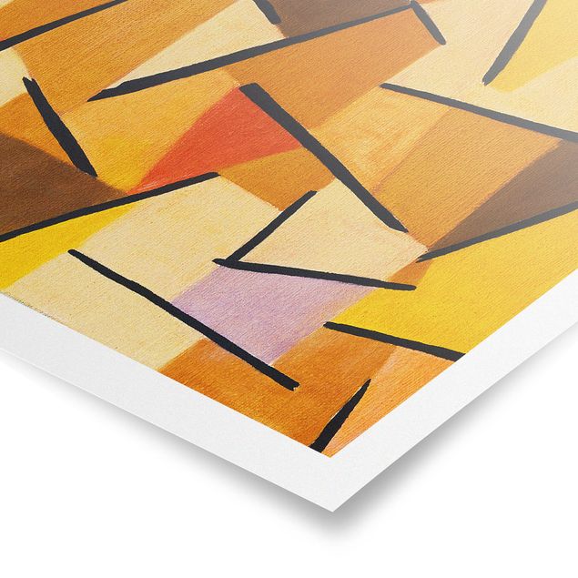 Posters abstrakt Paul Klee - Harmonized Fight