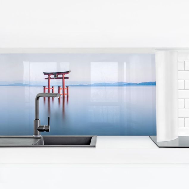 väggplatta kök Torii In Water