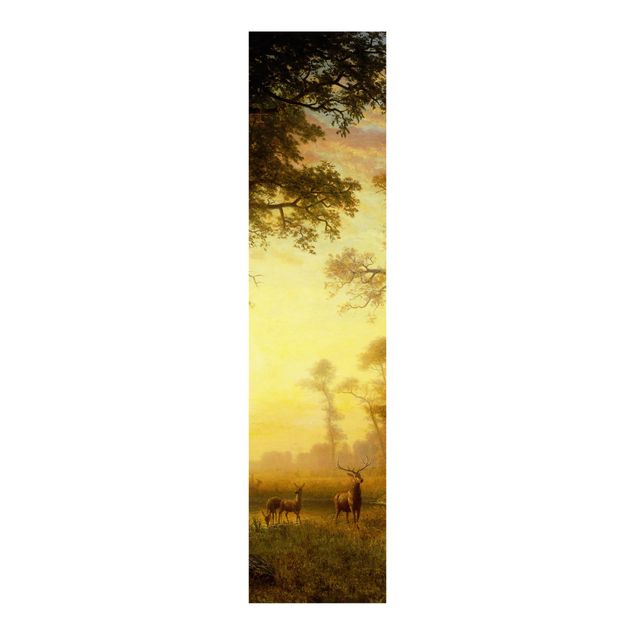 Konststilar Romantik Albert Bierstadt - Light in the Forest