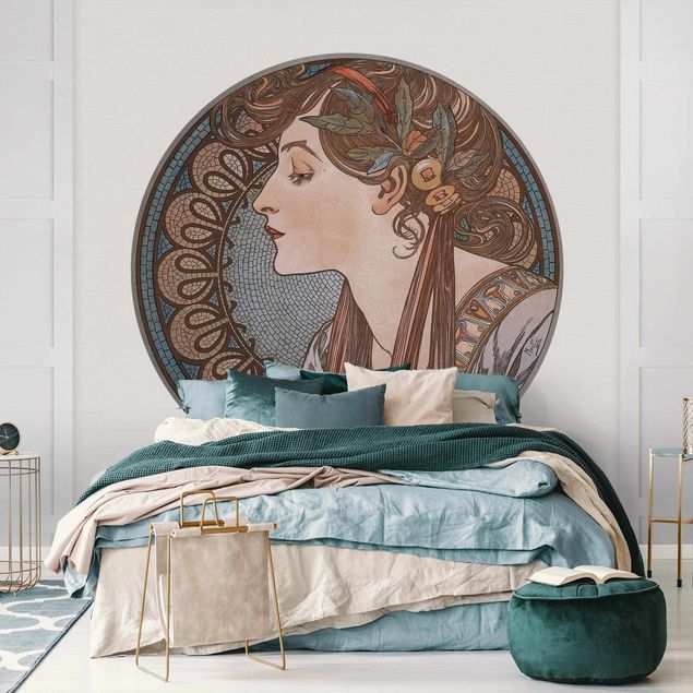 Konststilar Art Deco Alfons Mucha - Helena