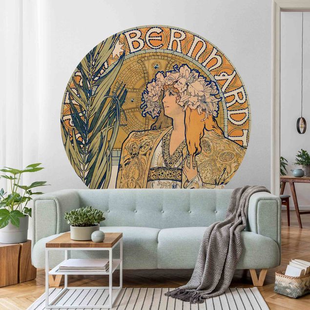 Konststilar Art Deco Alfons Mucha - Poster For The Play Gismonda