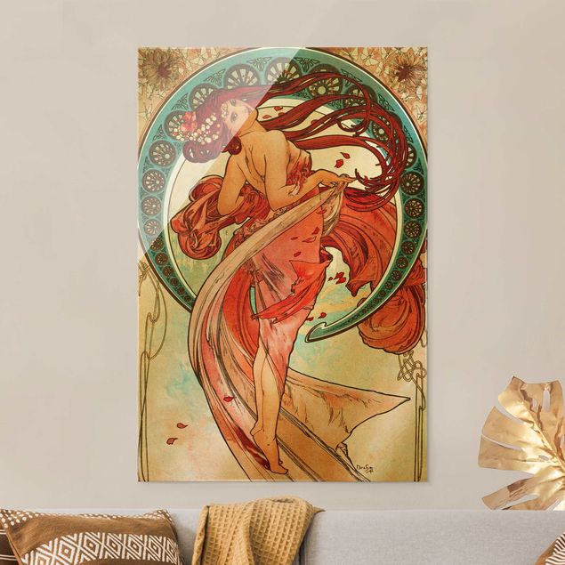 Kök dekoration Alfons Mucha - Four Arts - Dance