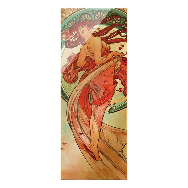 Tavlor konstutskrifter Alfons Mucha - Four Arts - Dance
