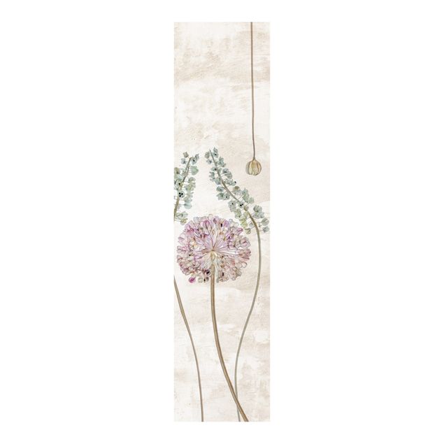 Panelgardiner blommor  Allium Illustration