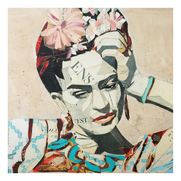 Konstutskrifter Frida Kahlo - Collage No.1
