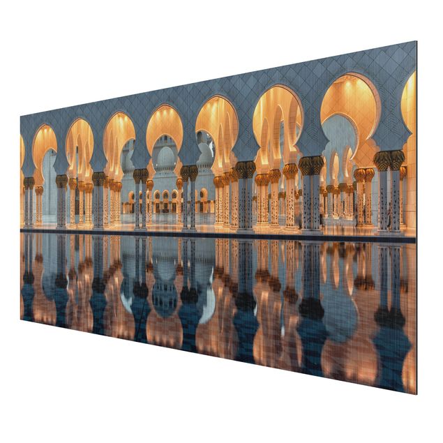Tavlor arkitektur och skyline Reflections In The Mosque