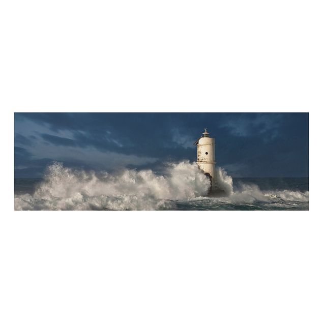 Tavlor landskap Lighthouse On Sardinia