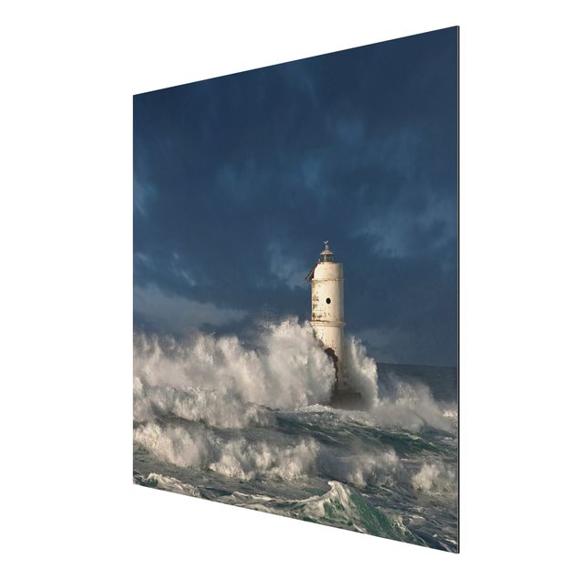 Tavlor stränder Lighthouse On Sardinia