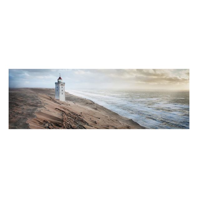 Tavlor landskap Lighthouse In Denmark