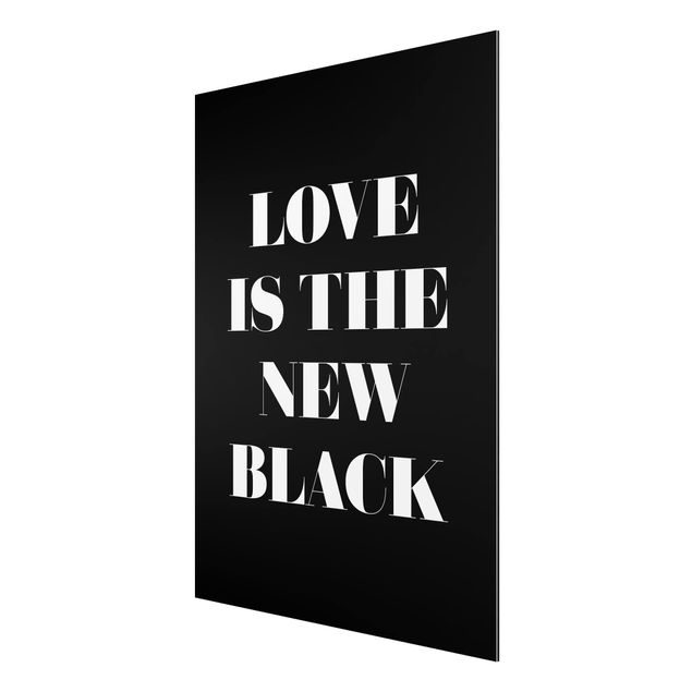 Tavlor modernt Love Is The New Black