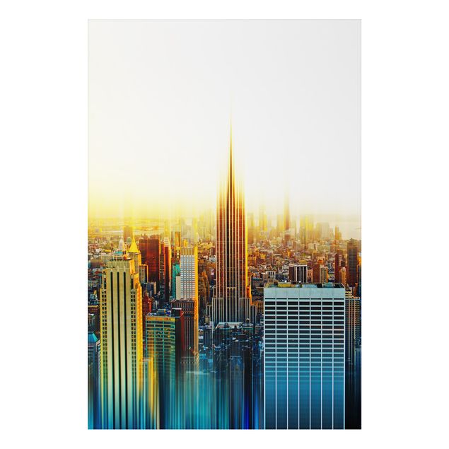 Tavlor New York Manhattan Abstract