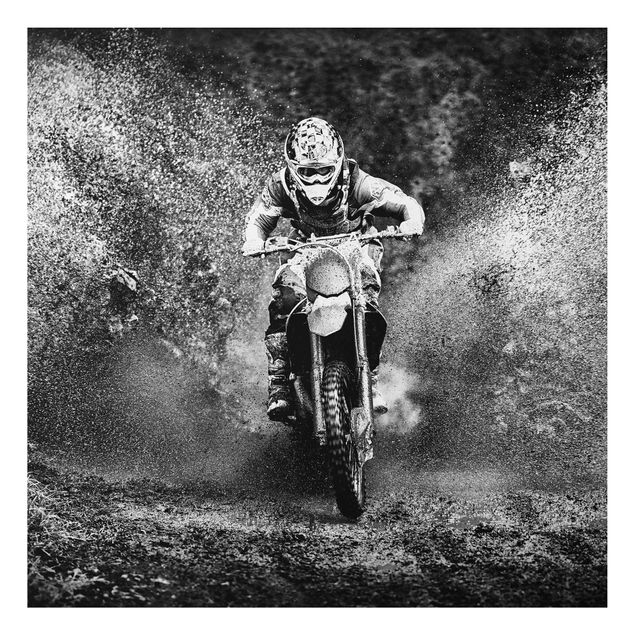 Inredning av barnrum Motocross In The Mud