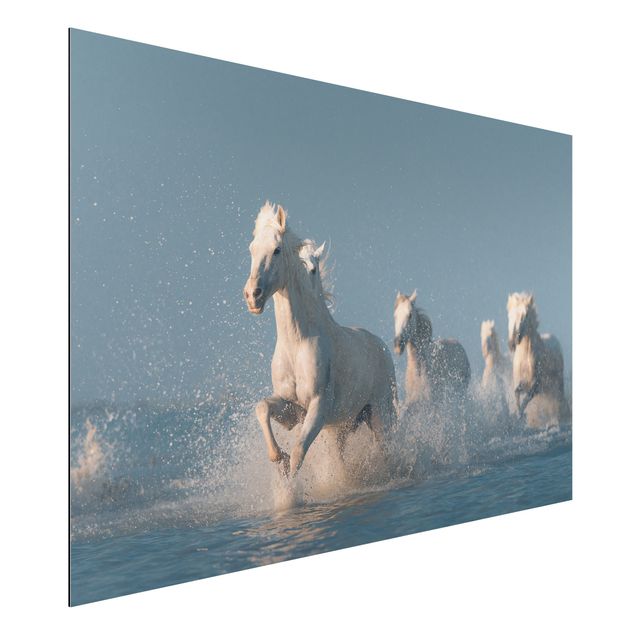 Kök dekoration Herd Of White Horses