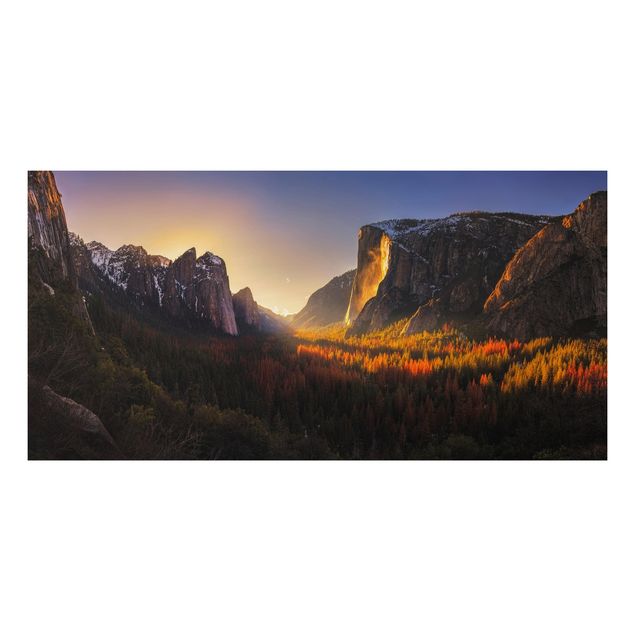 Tavlor bergen Sunset in Yosemite