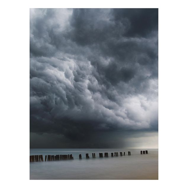 Kök dekoration Storm Clouds Over The Baltic Sea