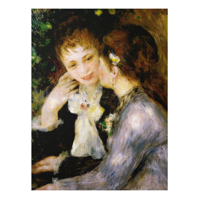 Konststilar Impressionism Auguste Renoir - Confidences