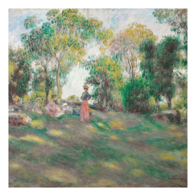 Konststilar Impressionism Auguste Renoir - Landscape With Figures