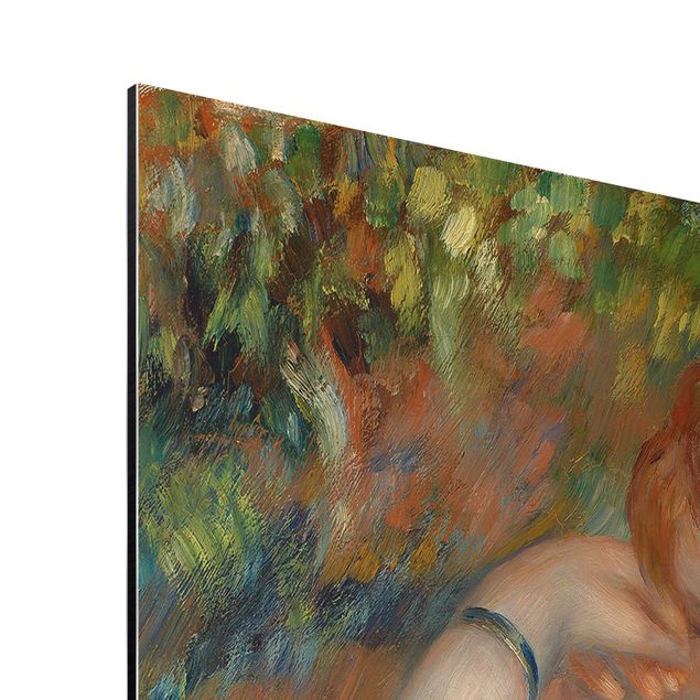 Tavlor naken och erotik Auguste Renoir - After the Bath