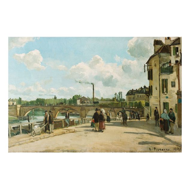 Konststilar Impressionism Camille Pissarro - View Of Pontoise