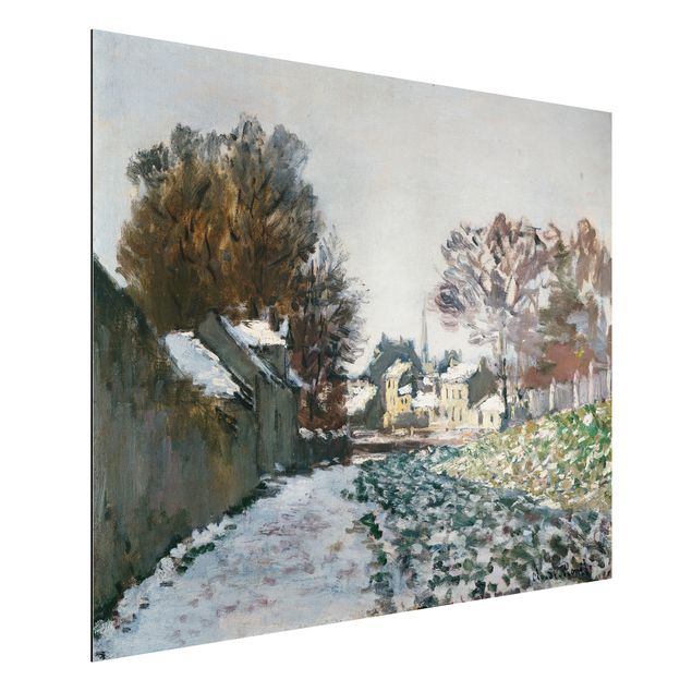 Kök dekoration Claude Monet - Snow At Argenteuil