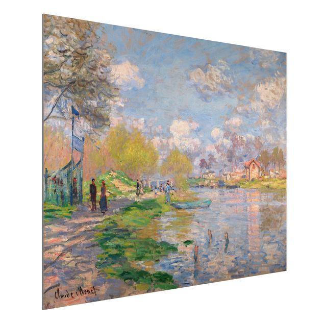 Kök dekoration Claude Monet - Spring On The Seine