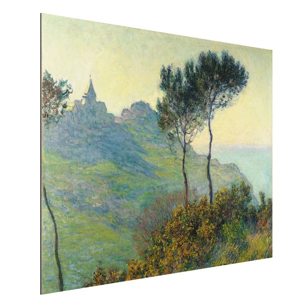 Kök dekoration Claude Monet - The Church Of Varengeville At Evening Sun