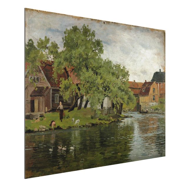 Konststilar Expressionism Edvard Munch - Scene On River Akerselven