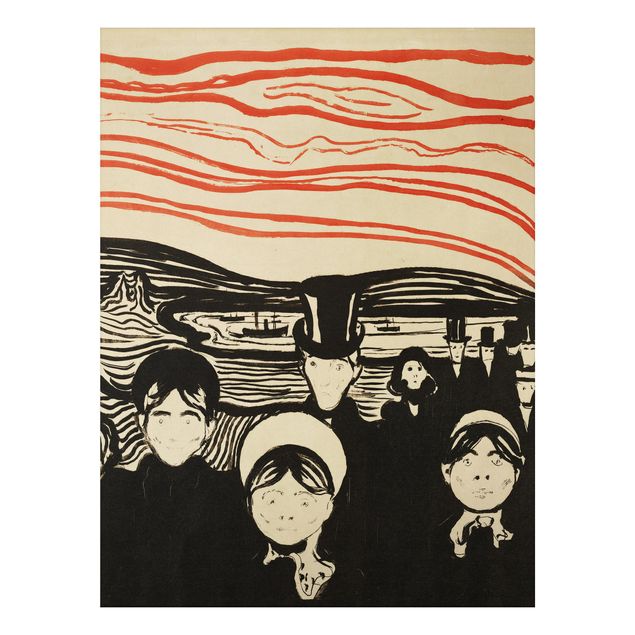 Kök dekoration Edvard Munch - Anxiety