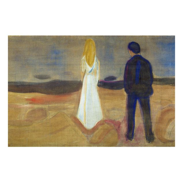 Kök dekoration Edvard Munch - Two humans. The Lonely (Reinhardt-Fries)