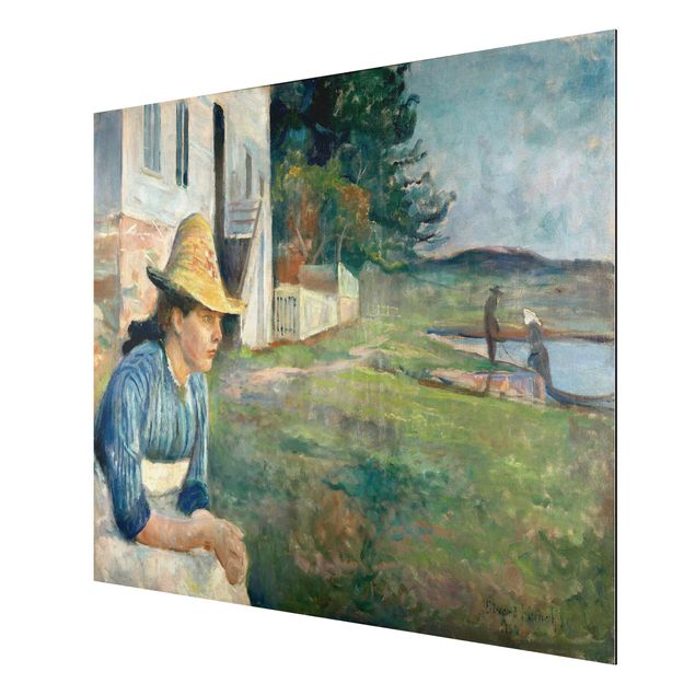 Konststilar Post Impressionism Edvard Munch - Evening
