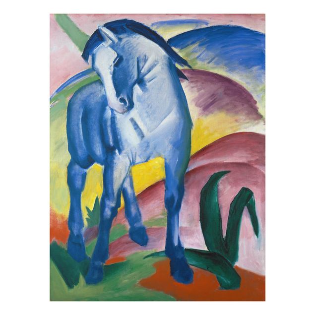 Kök dekoration Franz Marc - Blue Horse I