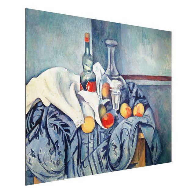 Kök dekoration Paul Cézanne - Still Life With Peaches And Bottles