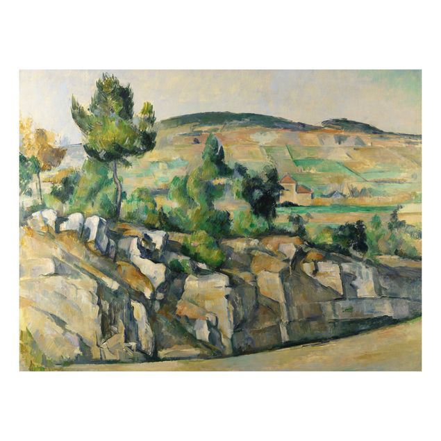 Konststilar Impressionism Paul Cézanne - Hillside In Provence