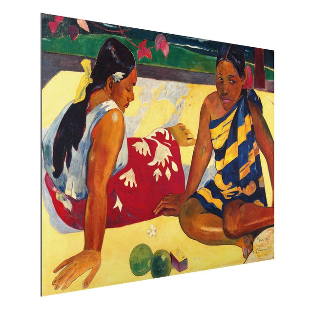 Kök dekoration Paul Gauguin - Parau Api (Two Women Of Tahiti)