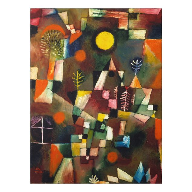 Konstutskrifter Paul Klee - The Full Moon