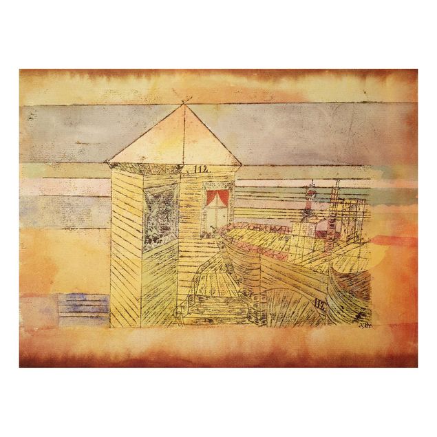 Konstutskrifter Paul Klee - Wonderful Landing, Or '112!'
