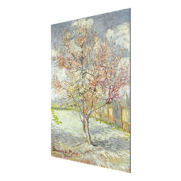 Konststilar Pointillism Vincent van Gogh - Flowering Peach Trees
