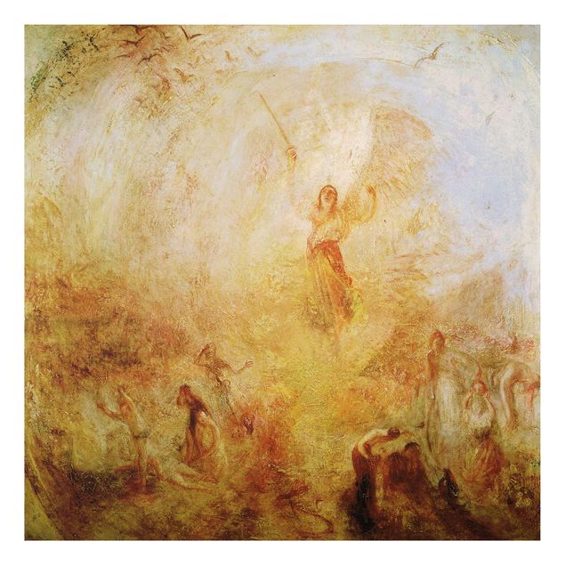 Konststilar Romantik William Turner - The Angel Standing in the Sun