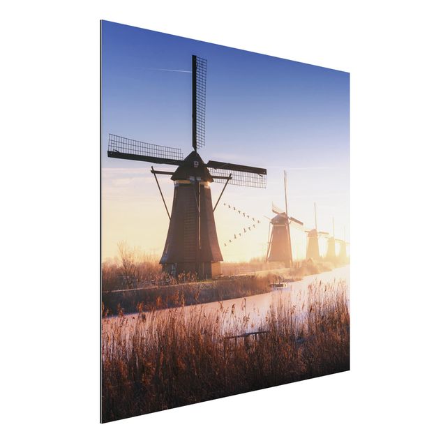 Kök dekoration Windmills Of Kinderdijk