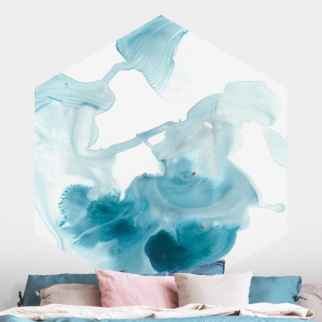 Kök dekoration Aquamarine In The Haze I