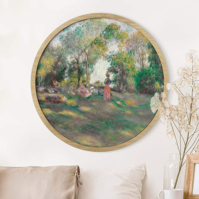 Konststilar Impressionism Auguste Renoir - Landscape With Figures