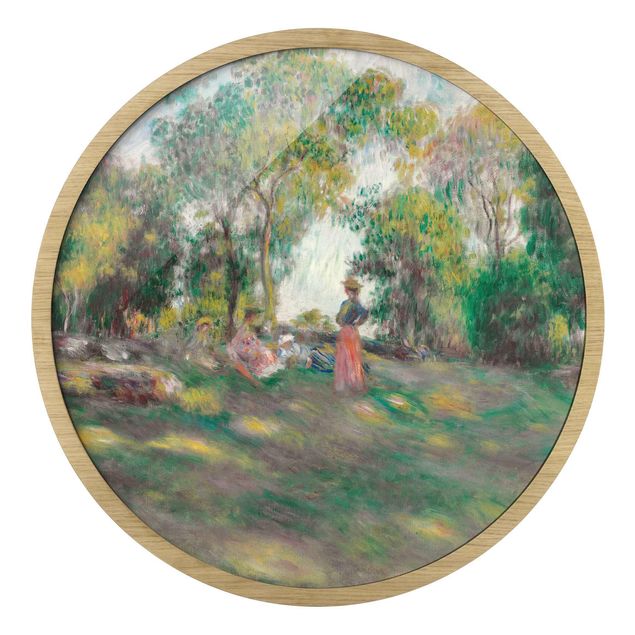 Tavlor runt Auguste Renoir - Landscape With Figures