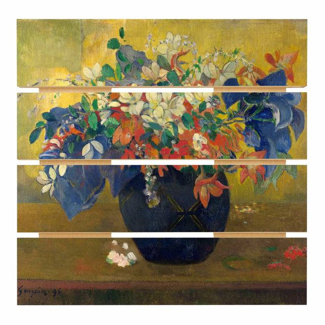Konststilar Paul Gauguin - Flowers in a Vase
