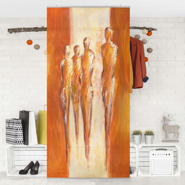 Kök dekoration Petra Schüßler - Four Figures In Orange 02